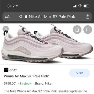 NIKE AIR MAX 97 PALE PINK